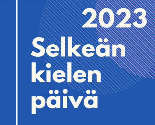 Selkeän kielen päivä 2023